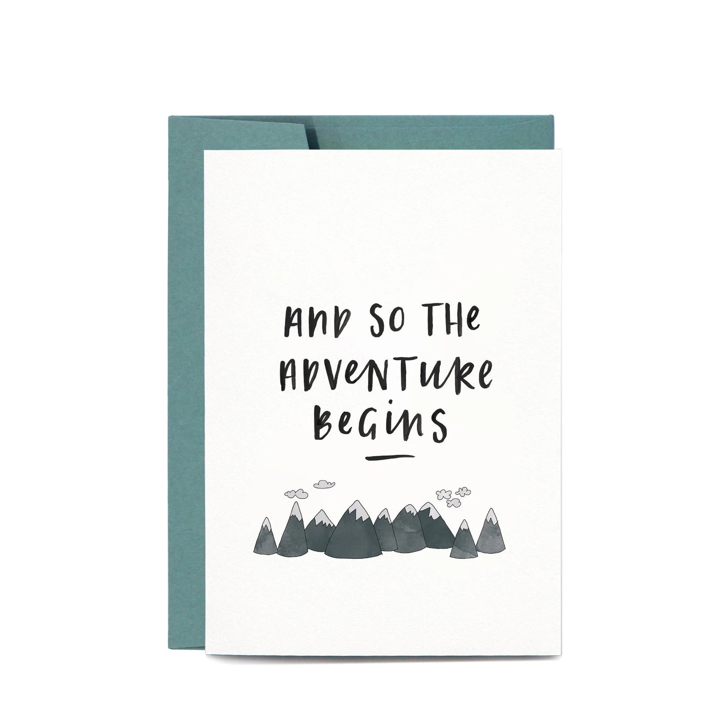 Adventure Begins Greeting Card
