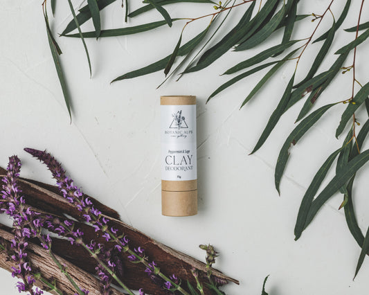Peppermint & Sage Clay Deodorant