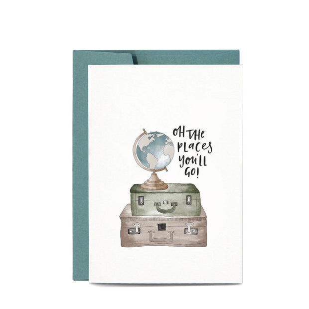 Oh The Places You'll Go Greeting Card