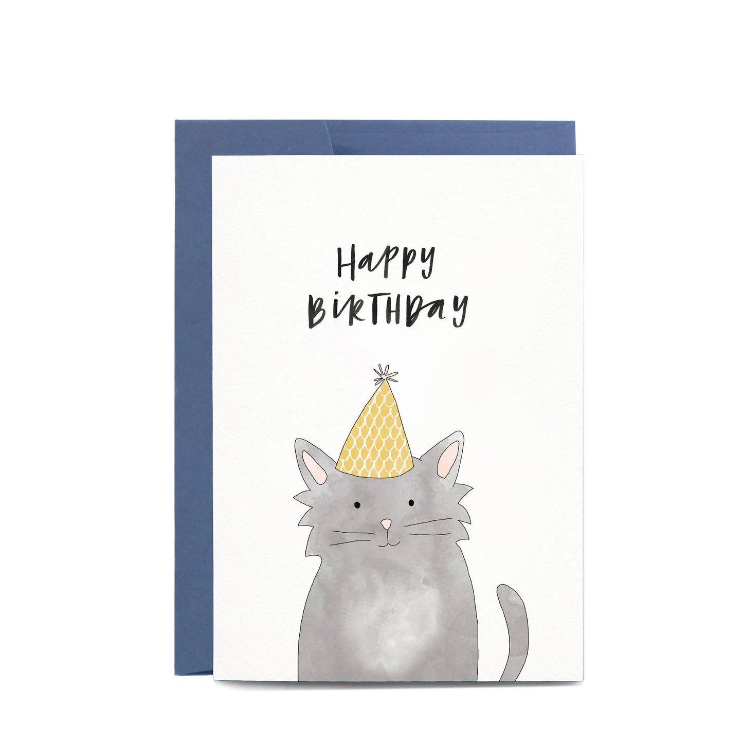 Birthday Cat Greeting Card