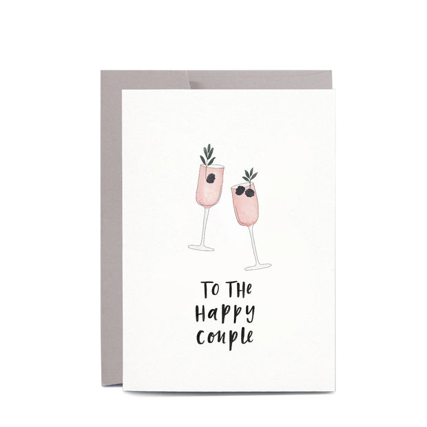 To the Happy Couple Greeting Card