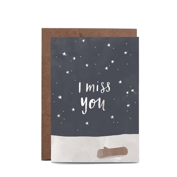 I Miss You Greeting Card