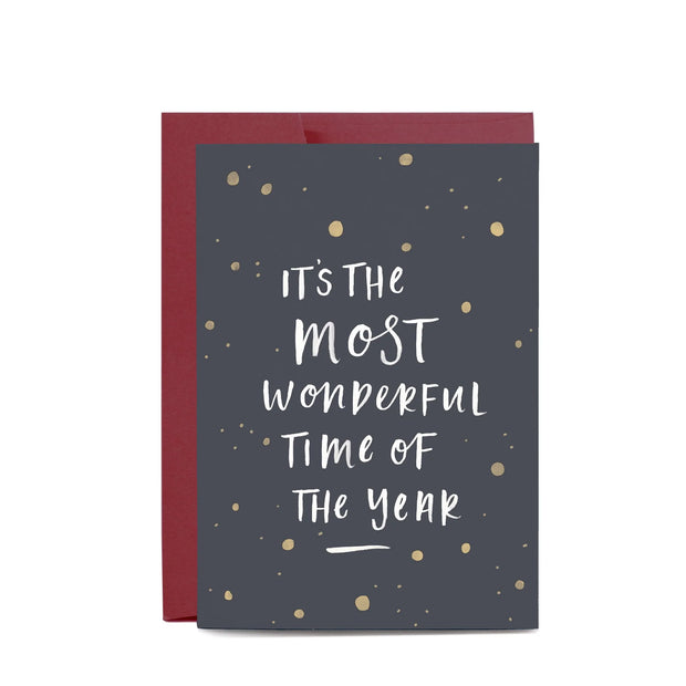 It's The Most Wonderful Time of The Year Greeting Card