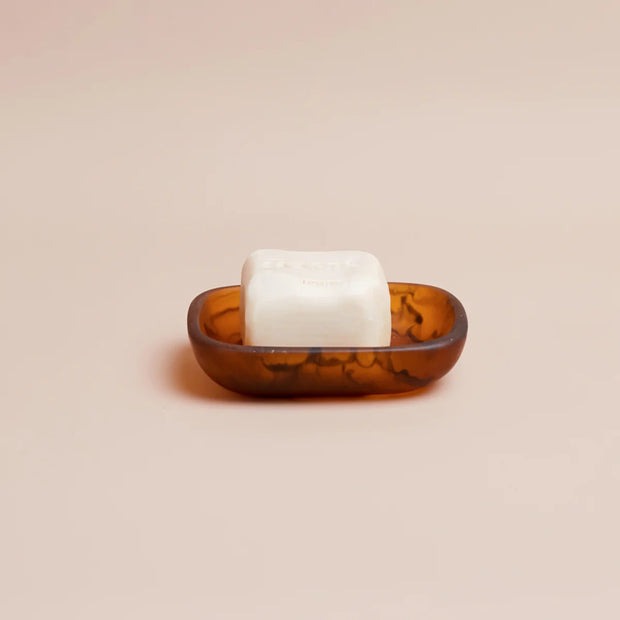 Flow Resin Soap Dish | Earth
