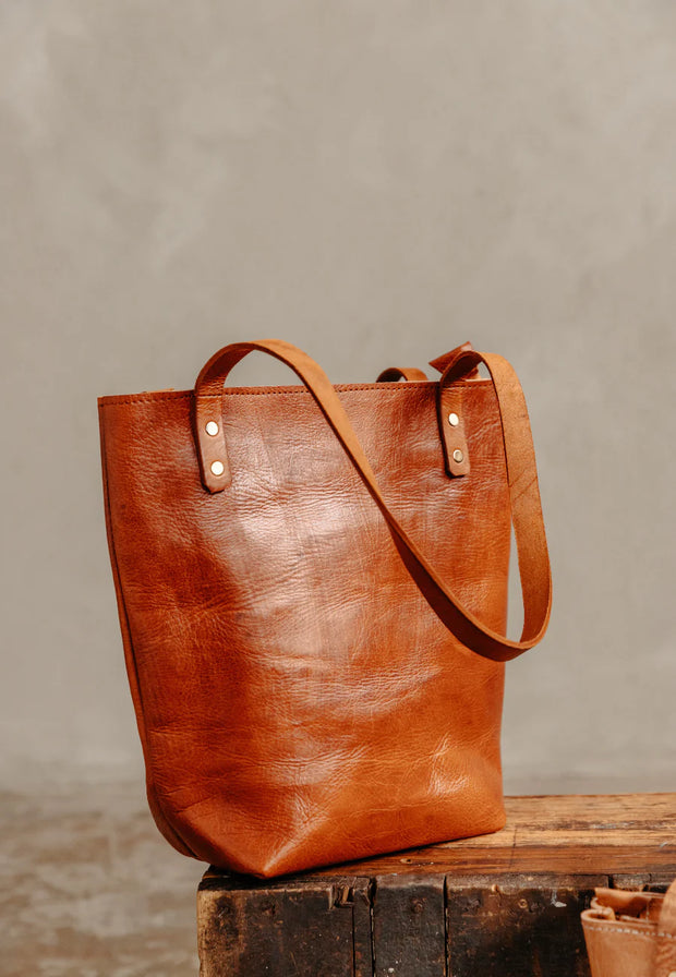 LLO Maximilian Tote Bag - Vintage Brown